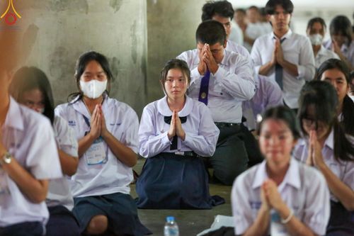 ภาพ No.59583:การอบรมอาสาสมัคร  เตรียมงานและจัดถวายภัตตาหาร แด่พระสังฆาธิการ 10,000 กว่าวัดทั่วประเทศ ในวันที่ 21-22 เมษายน พ.ศ.2567 เพื่องานวันคุ้มครองโลก จัดโดย ชมรมพุทธศาสตร์สากลฯ