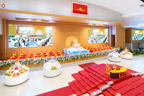 ภาพ No.332433:วันอาทิตย์ต้นเดือนที่ 7 มิถุนายน พ.ศ.2569 พิธีบูชาข้าวพระ ณ สภาธรรมกายสากล วัดพระธรรมกาย