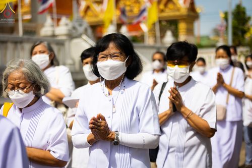 ภาพ No.66918:พิธีอุปสมบท วัดบางโฉลงใน จ.สมุทรปราการ รับบุญจัดงานโดย สำนักกัลยาณมิตรสากล เมื่อวันที่ 7 ธันวาคม พ.ศ. 2565