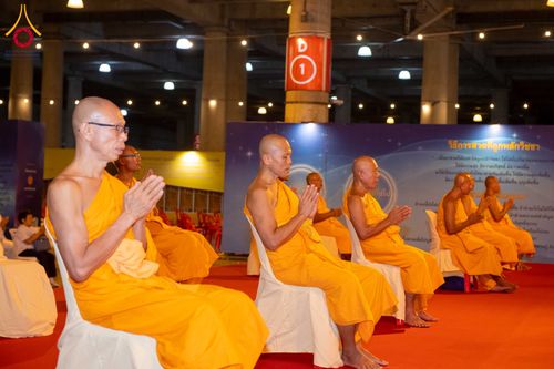 ภาพ No.317726:วันพฤหัสบดีที่ 2 มีนาคม พ.ศ. 2569 พิธีฉลองชัยชิตังเม สวดธัมมจักกัปวัตนสูตร ครบ 8,252,828,282 จบ ในวันขึ้น 15 ค่ำ เดือน 5 ณ วัดพระธรรมกาย จังหวัดปทุมธานี