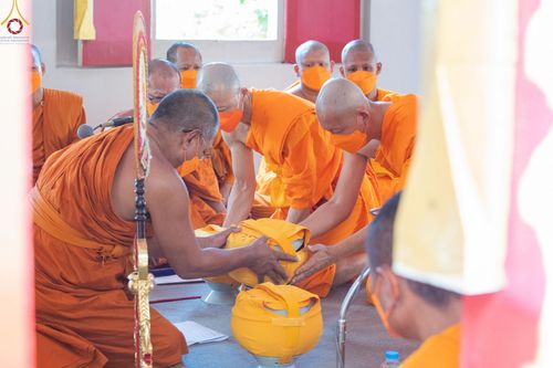 ภาพ No.66007:พิธีอุปสมบทวัดเขาตะแบก อ.ศรีราชา จ.ชลบุรี รับบุญจัดงานโดยสำนักพัฒนาเยาวชนโลก เมื่อวันที่ 7 ธันวาคม พ.ศ. 2565