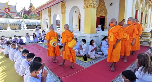 ภาพ No.67687:พิธีอุปสมบทวัดเดิมบาง อ.เดิมบางนางบวช จ.สุพรรณบุรี รับบุญจัดงานโดย  สำนักพระปริยัติธรรม เมื่อวันที่ 7 ธันวาคม พ.ศ. 2565