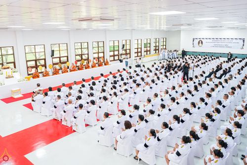 ภาพ No.335903:วันพุธที่ 17 มิถุนายน พ.ศ.2569 พิธีบำเพ็ญกุศลทักษิณานุปทานสัตตมวาร (ครบ 7 วัน) อุทิศถวายพระกุศล แด่สมเด็จพระเจ้าลูกเธอ เจ้าฟ้ากรมหลวงราชสาริณีสิริพัชร มหาวัชรราชธิดา ณ วัดพระธรรมกาย จังหวัดปทุมธานี