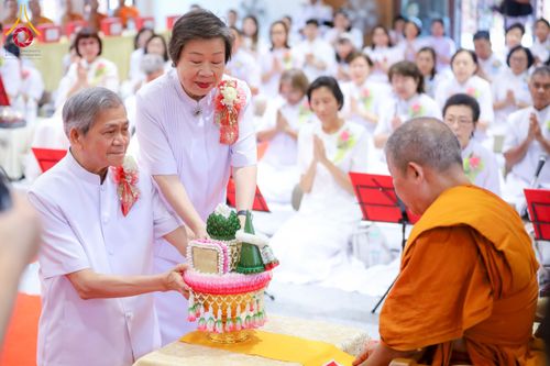 ภาพ No.345213:วันเสาร์ที่ 22 สิงหาคม พ.ศ.2569 พิธีฉลองอาคารสมปรารถนา  ณ วัดกลางธนรินทร์ ต.บ้านแป้ง อ.พรหมบุรี จ.สิงห์บุรี