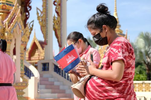 ภาพ No.66763:พิธีอุปสมบทวัดธัญญะผล อ.ลำลูกกา จ.ปทุมธานี รับบุญจัดงานโดยกอง AEC สำนักต่างประเทศ เมื่อวันที่ 7 ธันวาคม พ.ศ. 2565