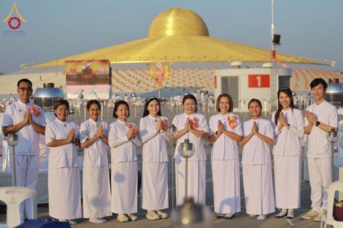 ภาพ No.312015:วันอังคารที่ 3 มีนาคม พ.ศ.2569 พิธีเวียนประทักษิณและจุดมาฆประทีป ณ ลานธรรมพระมหาธรรมกายเจดีย์ วัดพระธรรมกาย