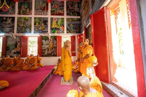 ภาพ No.67120:พิธีอุปสมบทวัดราษฎร์ศรัทธาธรรม อ.หนองแค จ.สระบุรี รับบุญจัดงานโดย สำนักพัฒนาเยาวชนโลก เมื่อวันที่ 9 ธันวาคม พ.ศ. 2565