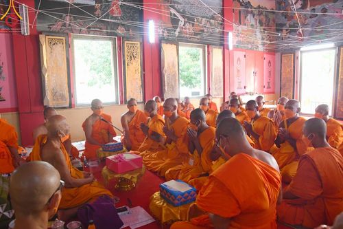 ภาพ No.67507:พิธีอุปสมบทวัดบัวลอย อ.หนองแค จ.สระบุรี รับบุญจัดงานโดย  สำนักองค์ประธาน เมื่อวันที่ 9 ธันวาคม พ.ศ. 2565