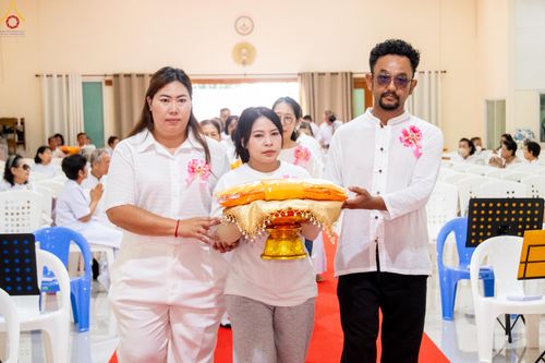 ภาพ No.336124:วันที่ 20 มิถุนายน พ.ศ.2569 พิธีทอดผ้าป่า ส่งเสริมงานพระพุทธศาสนา , พิธีเจริญพระพุทธมนต์เนื่องในวาระครบรอบ 14 ปี ธรรมอุทยานบ้านแป้ง อ.พรหมบุรี จ.สิงห์บุรี