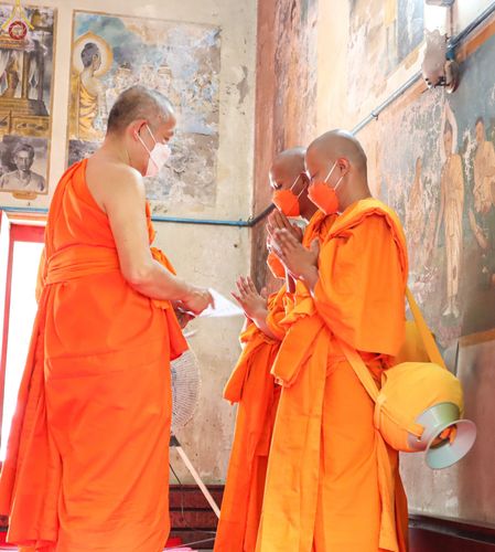 ภาพ No.67079:พิธีอุปสมบทวัดบางไกรนอก อ.บางกรวย จ.นนทบุรี รับบุญจัดงานโดย สำนักประธานคณะกรรมการบริหาร เมื่อวันที่ 7 ธันวาคม พ.ศ. 2565