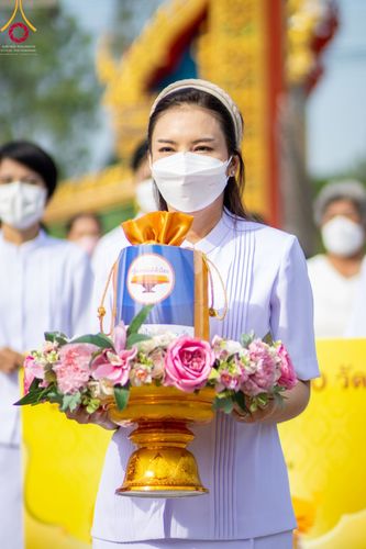 ภาพ No.64281:พิธีทอดกฐินสามัคคีทั่วไทย 5,000 วัด โดยคณะศิษยานุศิษย์วัดพระธรรมกาย น้อมบูชาธรรม 78 ปี หลวงพ่อธัมมชโย  วันอังคารที่ 8 พฤศจิกายน พ.ศ. 2565  ณ วัดโปรยฝน อ.หนองเสือ จ.ปทุมธานี