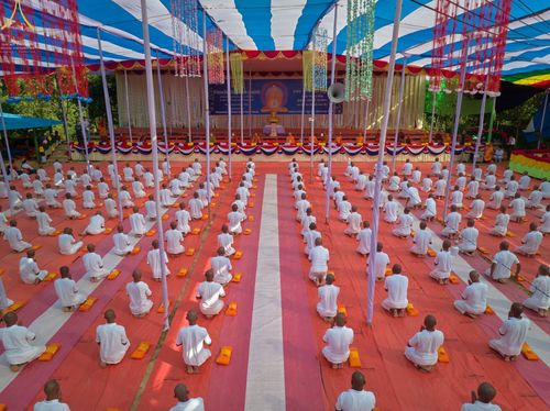 ภาพ No.64680:พิธีบรรพชาสามเณร โครงการบรรพชาสามเณร 500 รูป ประเทศบังกลาเทศ วันที่ 22 พฤศจิกายน พ.ศ. 2565