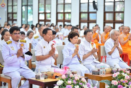 ภาพ No.342998:วันอาทิตย์ที่ 9 สิงหาคม พ.ศ.2569 พิธีมอบพัด ตั้งฐานานุกรม พระราชภาวนาวชิรวิเทศ วิ. ณ ห้องอาคารปลูกศรัทธา 2 วัดพระธรรมกาย