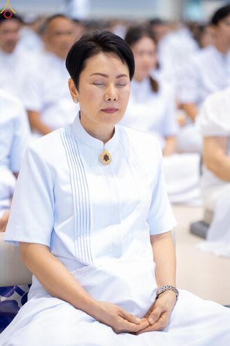 ภาพ No.337853:วันอาทิตย์ต้นเดือน 5 กรกฎาคม พ.ศ.2569 พิธีบูชาข้าวพระ ณ สภาธรรมกายสากล วัดพระธรรมกาย