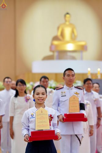 ภาพ No.311888:วันอังคารที่ 3 มีนาคม พ.ศ.2569 พิธีมอบโล่วัชรเกียรติยศ โครงการตอบปัญหาธรรมะทางก้าวหน้า ครั่งที่ 43, พิธีมอบโล่วัชรเกียรติยศ โครงการสอบตอบปัญหาศีลธรรม เพื่อสันติภาพโลก (World-Pec) ครั้งที่ 19 ณ สภาธรรมกายสากล วัดพระธรรมกาย