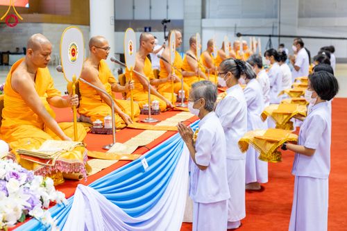 ภาพ No.90674:พิธีบำเพ็ญกุศลสวดพระอภิธรรม อุบาสกถาวร พรหมถาวร (อุบาสกผู้ปั้นพระ) วันอาทิตย์ที่ 15 ตุลาคม พ.ศ. 2566 ณ ห้องแก้วสารพัดนึก 1 สภาธรรมกายสากล วัดพระธรรมกาย จ.ปทุมธานี