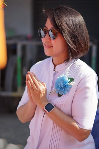 ภาพ No.290512:วันที่ 7 มกราคม พ.ศ. 2569 พิธีต้อนรับพระธรรมยาตรา ณ อนุสรณ์สถานลำดับที่ 2  สถานที่ตั้งมโนปณิธานบวชตลอดชีวิต อนุสรณ์สถานคลองบางนางแท่น (ภาพชุดที่ 2) อ.สามพราน จ.นครปฐม ในโครงการธรรมยาตรา กตัญญูบูชา มหาปูชนียาจารย์ พระมงคลเทพมุนี(สด จนฺทสโร) พระผู้ปราบมาร 