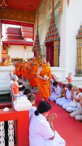 ภาพ No.66269:พิธีอุปสมบทวัดแพรก อ.บางกรวย จังหวัดนนทบุรี รับบุญจัดงานโดยสำนักต่างประเทศ เมื่อวันที่ 7 ธันวาคม พ.ศ. 2565