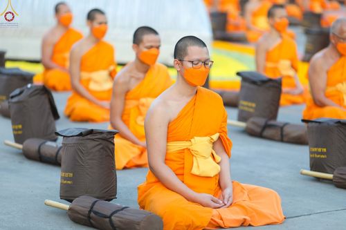 ภาพ No.73160:พุทธบุตรธรรมยาตรา ปฏิบัติธรรมและบันทึกภาพประวัติศาสตร์ ในโครงการธรรมยาตรากตัญญูบูชา มหาปูชนียาจารย์ พระมงคลเทพมุนี(สด จนฺทสโร) พระผู้ปราบมาร อนุสรณ์สถาน 7 แห่ง ปีที่ 11 ณ วัดโบสถ์ (บน) ต.บางคูเวียง อ.บางกรวย จ.นนทบุรี วันที่ 19 มกราคม พ.ศ. 2566