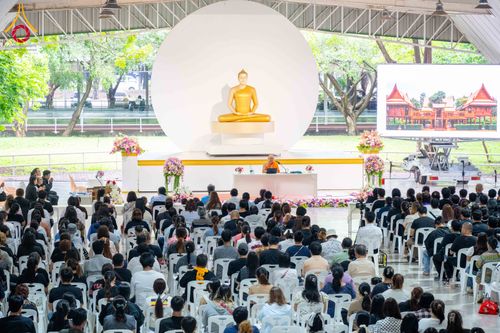 ภาพ No.336463:วันเสาร์ที่ 20 มิถุนายน 2569  โรงเรียน อบต.คลองสาม จัดโครงการ “โรงเรียนพ่อ–แม่”  เสริมพลังครอบครัวร่วมพัฒนาเด็กสู่การเป็นคนเก่งและดี  ผู้นำฟื้นฟูศีลธรรมโลก ณ วัดพระธรรมกาย