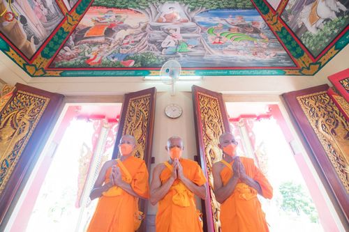 ภาพ No.66769:พิธีอุปสมบทวัดธัญญะผล อ.ลำลูกกา จ.ปทุมธานี รับบุญจัดงานโดยกอง AEC สำนักต่างประเทศ เมื่อวันที่ 7 ธันวาคม พ.ศ. 2565