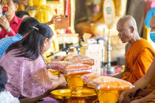 ภาพ No.64287:พิธีทอดกฐินสามัคคีทั่วไทย 5,000 วัด โดยคณะศิษยานุศิษย์วัดพระธรรมกาย น้อมบูชาธรรม 78 ปี หลวงพ่อธัมมชโย  วันอังคารที่ 8 พฤศจิกายน พ.ศ. 2565  ณ วัดโปรยฝน อ.หนองเสือ จ.ปทุมธานี