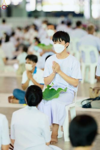 ภาพ No.63577:พิธีปลงผมนาคธรรมทายาท โครงการอุปสมบทบูชาธรรม มหาปูชนียาจารย์ประจำปี 2565 วันที่ 19 พฤศจิกายน พ.ศ. 2565 ณ สภาธรรมกายสากล วัดพระธรรมกาย