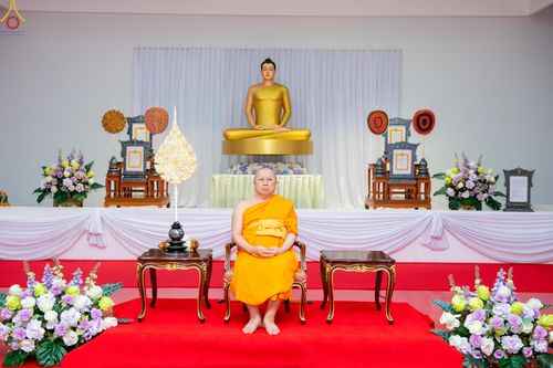 ภาพ No.342949:วันอาทิตย์ที่ 9 สิงหาคม พ.ศ.2569 พิธีมอบพัด ตั้งฐานานุกรม พระราชภาวนาวชิรวิเทศ วิ. ณ ห้องอาคารปลูกศรัทธา 2 วัดพระธรรมกาย