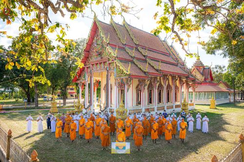 ภาพ No.66293:พิธีอุปสมบทวัดรัตนชมภู อ.กบินทร์บุรี จ.ปราจีนบุรี รับบุญจัดงานโดยสำนักการศึกษา เมื่อวันที่ 7 ธันวาคม พ.ศ. 2565