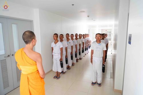 ภาพ No.340261:วันที่ 23 กรกฎาคม พ.ศ. 2569 พิธีเปิดโครงการพัฒนาคุณธรรม จริยธรรม สำหรับนักเรียนนายสิบตำรวจ (นสต.) รุ่นที่ 17 ศูนย์ฝึกอบรมตำรวจภูธรภาค 1 ระหว่างวันที่ 23-27 กรกฏาคม 2569 ( 5 วัน 4 คืน) ณ ศูนย์ปฏิบัติธรรมเวิล์ดพีช วัลเล่ย์ (World Peace Valley) เขาใหญ่  ต.ห