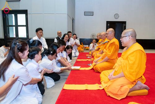 ภาพ No.340480:วันที่ 16 กรกฎาคม พ.ศ.2569 อำเภอคลองหลวงผสานเครือข่าย“บวร”ถวายเทียนพรรษาปี2569 ณ วัดพระธรรมกาย