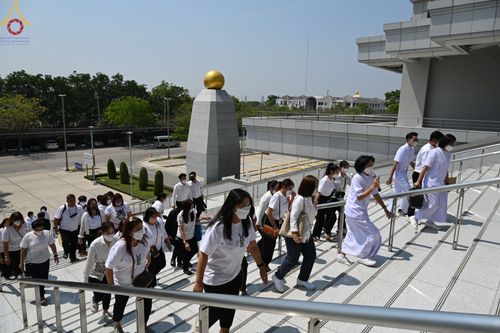 ภาพ No.77366:โครงการเสริมสร้างมาตรฐานคุณธรรมจริยธรรมของพนักงาน และลูกจ้างเทศบาลเมืองคลองหลวง ประจำปีงบประมาณ พ.ศ.๒๕๖๖  วันอังคารที่ ๒๘ กุมภาพันธ์ พ.ศ.๒๕๖๖  ณ วัดพระธรรมกาย อ.คลองหลวง จ.ปทุมธานี