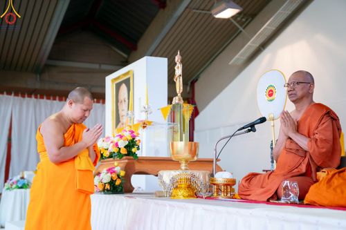 ภาพ No.91716:พิธีวิหารสังฆทาน เพื่อการเผยแผ่พระพุทธศาสนา วิชชาธรรมกายในทวีปยุโรป ในวาระอายุวัฒนมงคล 60 ปี พระวิเทศภาวนาธรรม วันอาทิตย์ที่ 22 ตุลาคม พ.ศ.2566 ณ วัดพระธรรมกายบาวาเรีย