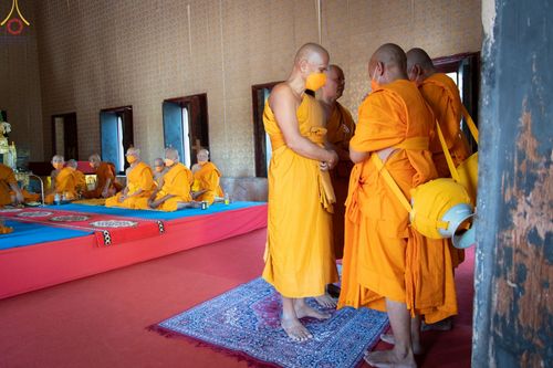 ภาพ No.66350:พิธีอุปสมบทวัดวรนายกรังสรรค์เจติยบรรพตาราม อ.บางปะหัน จ.พระนครศรีอยุธยา รับบุญจัดงานโดยศูนย์อบรมเยาวชนบางปะหัน และสำนักศรัทธาภิบาล เมื่อวันที่ 7 ธันวาคม พ.ศ. 2565