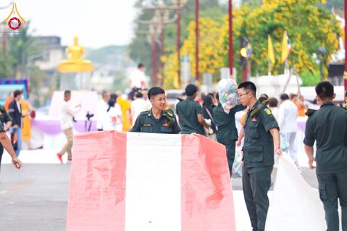 ภาพ No.310904:วันอาทิตย์ที่ 22 กุมภาพันธ์ พ.ศ. 2569 พิธีตักบาตรเเด่คณะพระภิกษุสงฆ์ 1,111 รูป จังหวัดน่าน หนึ่งในโครงการตักบาตรพระ 2,000,000 รูป 77 จังหวัดทั่วไทย ในวาระอันเป็นมงคลยิ่ง ครบรอบ 744 ปี นครน่าน สืบสานศรัทธา ทำบุญใหญ่ของเมืองน่าน ณ ข่วงเมือง วัดภูมินทร์ อำเ