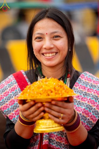 ภาพ No.317092:วันเสาร์ที่ 28 มีนาคม พ.ศ.2569 ธรรมยาตราจาริก ณ ซุ้มประตูลุมพินีเกต(Lumbini Gate) ประเทศเนปาล