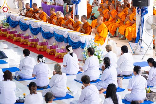 ภาพ No.311003:วันอาทิตย์ที่ 22 กุมภาพันธ์ พ.ศ. 2569 พิธีประดิษฐานพระประธาน “พระธรรมกาย” ณ ธุดงคสถานอำนาจเจริญ จังหวัดอำนาจเจริญ