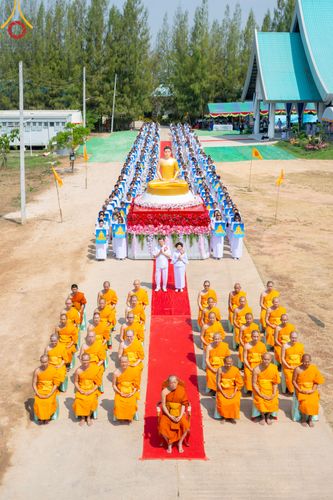 ภาพ No.310917:วันอาทิตย์ที่ 22 กุมภาพันธ์ พ.ศ. 2569 พิธีประดิษฐานพระประธาน “พระธรรมกาย” ณ ธุดงคสถานอำนาจเจริญ จังหวัดอำนาจเจริญ