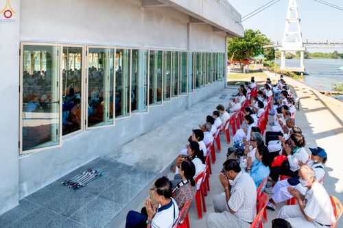 ภาพ No.288759:วันที่ 5 มกราคม พ.ศ. 2569 พิธีทอดผ้าป่าทำนุบำรุงศาสนสถาน ณ วัดศิลามูล อ.บางเลน จ.นครปฐม ในโครงการธรรมยาตรา กตัญญูบูชา มหาปูชนียาจารย์ พระมงคลเทพมุนี(สด จนฺทสโร) พระผู้ปราบมาร อนุสรณ์สถาน 7 แห่ง ปีที่ 14