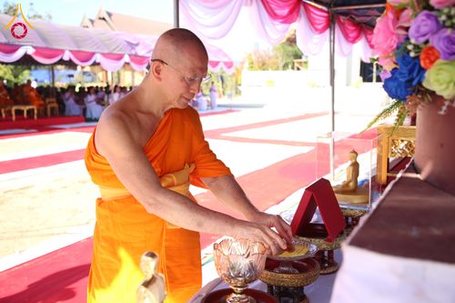 ภาพ No.309164:วันเสาร์ที่ 7 กุมภาพันธ์ พ.ศ.2569 พิธีบรรจุพระบรมสารีริกธาตุ ประดิษฐาน  ณ เจดีย์วัดทุ่งเจริญธรรม อ.อมก๋อย จ.เชียงใหม่