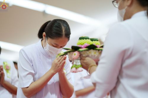 ภาพ No.84713:พิธีบรรจุพระบรมสารีริกธาตุภายในเกตุดอกบัวตูม องค์พระประธาน ณ ห้องแก้วสารพัดนึก 2 วัดพระธรรมกาย ในวันอาสาฬหบูชา อังคารที่ 1 สิงหาคม พ.ศ.2566