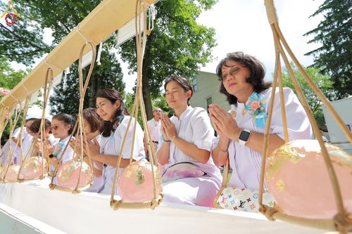 ภาพ No.144925:พิธีประดิษฐานลูกนิมิตมหาสมบัติ ผูกสีมาสถาปนาอุโบสถ บูชาธรรม ๘๐ ปี หลวงพ่อธัมมชโย วันอาทิตย์ที่ ๓๐ มิถุนายน พ.ศ. ๒๕๖๗ วัดพระธรรมกายนิวเจอร์ซี ประเทศสหรัฐอเมริกา