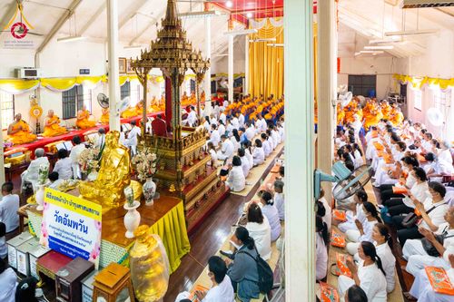 ภาพ No.298885:วันที่ 16 มกราคม พ.ศ. 2569 พิธีทอดผ้าป่าทำนุบำรุงศาสนสถาน ณ วัดอัมพวัน ต.บางม่วง อ.บางใหญ่ จ.นนทบุรี ในโครงการธรรมยาตรา กตัญญูบูชา มหาปูชนียาจารย์ พระมงคลเทพมุนี(สด จนฺทสโร) พระผู้ปราบมาร อนุสรณ์สถาน 7 แห่ง ปีที่ 14