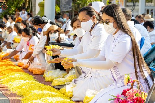 ภาพ No.72257:พิธีต้อนรับพระธรรมยาตรา ในโครงการธรรมยาตรากตัญญูบูชา มหาปูชนียาจารย์ พระมงคลเทพมุนี(สด จนฺทสโร) พระผู้ปราบมาร อนุสรณ์สถาน 7 แห่ง ปีที่ 11 วันที่ 18 มกราคม พ.ศ. 2566 ณ อนุสรณ์สถานลำดับที่ 4 สถานที่เกิดด้วยกายธรรม วัดโบสถ์ (บน) บางคูเวียง อ.บางกรวย จ.นนทบุ