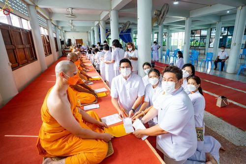 ภาพ No.65883:พิธีอุปสมบทวัดเชิงท่า อ.สามโคก จ.ปทุมธานี รับบุญจัดงานโดยสำนักศรัทธาภิบาล ในโครงการอุปสมบทบูชาธรรม มหาปูชนียาจารย์ประจำปี 2565 เมื่อวันที่ 7 ธันวาคม พ.ศ. 2565