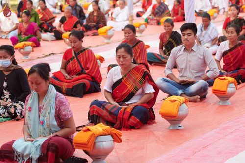 ภาพ No.64741:พิธีบรรพชาสามเณร โครงการบรรพชาสามเณร 500 รูป ประเทศบังกลาเทศ วันที่ 22 พฤศจิกายน พ.ศ. 2565