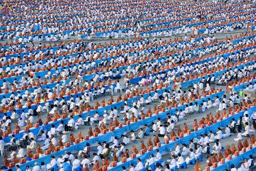ภาพ No.325033:วันที่ 22 เมษายน พ.ศ.2569 (วันคุ้มครองโลก) พิธีถวายมหาสังฆทาน 40,000 กว่าวัดทั่วประเทศ (ชุดที่ 2) ณ ลานธรรม พระมหาธรรมกายเจดีย์ วัดพระธรรมกาย