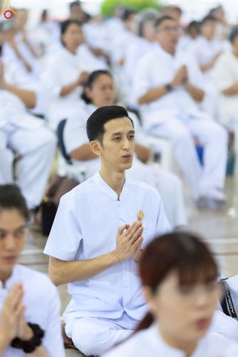 ภาพ No.243714:วันอาทิตย์ที่ 7 กันยายน พ.ศ. 2568 พิธีบูชาครูผู้ค้นพบวิชชาธรรมกาย , พิธีบูชาข้าวพระ ณ สภาธรรมกายสากล วัดพระธรรมกาย