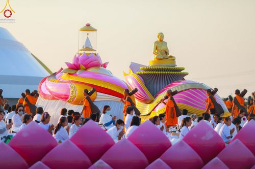 ภาพ No.116732:พิธีต้อนรับพระธรรมยาตรา ปีที่ 12 ณ อนุสรณ์สถานบางปลา จ.นครปฐม วันที่ 21 มกราคม พ.ศ. 2567