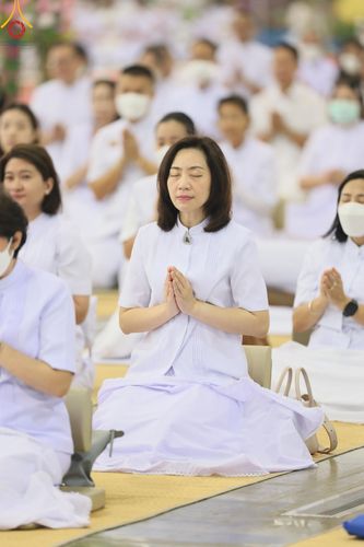 ภาพ No.205965:พิธีตักบาตร และ พิธีบูชาข้าวพระ ในวันอาทิตย์ต้นเดือน 2 กุมภาพันธ์ พ.ศ. 2568 ณ สภาธรรมกายสากล วัดพระธรรมกาย